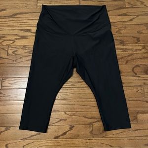 Old Navy black active power soft extra high rise go-dry leggings, XXL